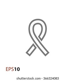 Aids sign icon for web and mobile