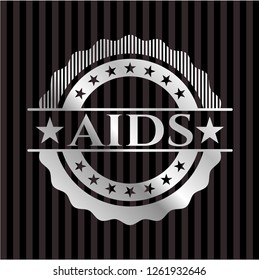 AIDS silver emblem