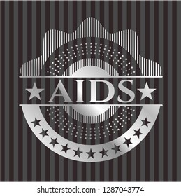 AIDS silver emblem