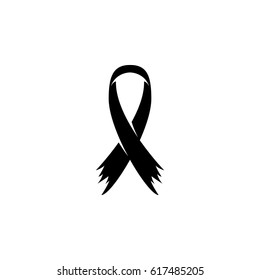 Aids vector logo illustration isolated sign, symbol. Icon pictogram for web graphics
