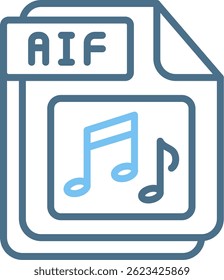 AIF Line Two Colour Icon