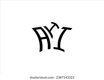 AII Initial Monogram Letter Business And Simple Modern Logo