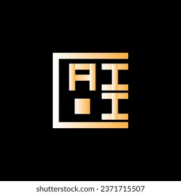 AII Buchstaben Logo, Vektordesign, AII einfach und modern Logo. AII-Design für luxuriöse Alphabete  