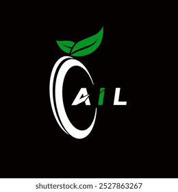 AIL creative minimalist letter logo. AIL unique vector initials alphabet letter logo design 
