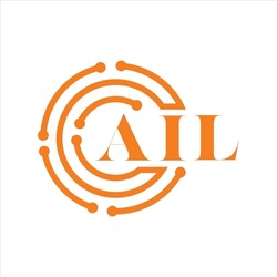 AIL Letter Design.AIL Letter Technology Logo Design On White Background.AIL Monogram Logo Design For Entrepreneur And Business.