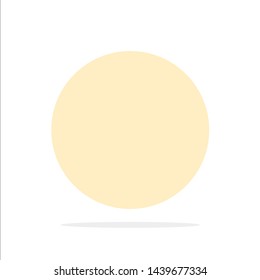 Aim, focus, goal, target, targeting Flat Color Icon Vector