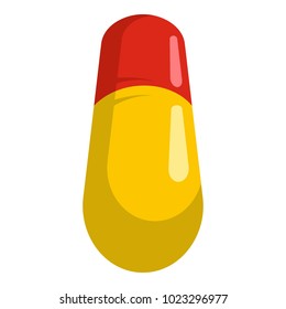 Aim icon. Cartoon illustration of aim vector icon for web