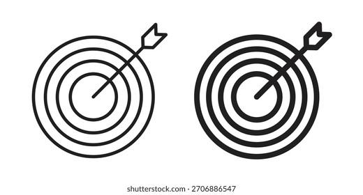 Coleção de ícones do Aim. ícones simples modernos para a Web