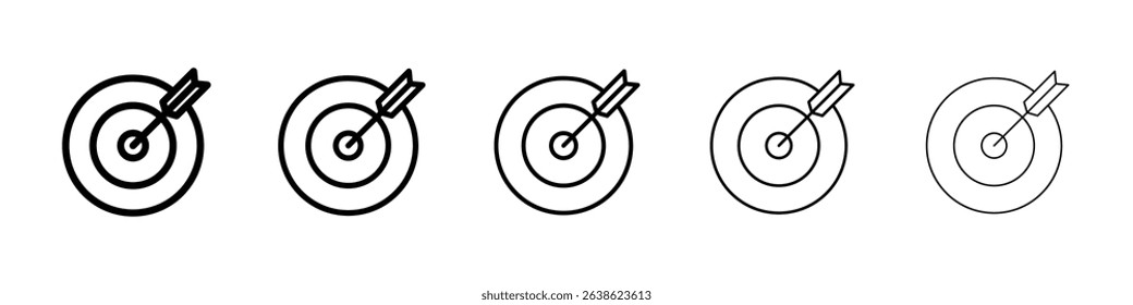 Aim icon concept. graphic design, logo, Web, UI.
