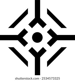 aim icon. firearm, gun, weapon, vector