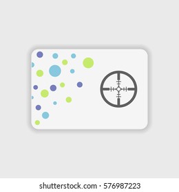 Aim  icon illustration isolated vector sign symbol