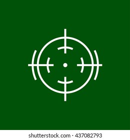aim icon. aim sign