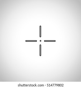 aim icon. sign design