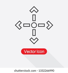 Aim Icon, Target Icon Vector Illustration Eps10