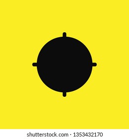 aim icon vector