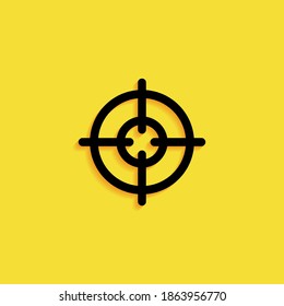aim icon. Vector illustration EPS 10.
