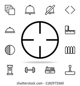 aim icon. web icons universal set for web and mobile