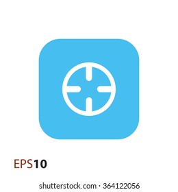 Aim icon for web and mobile