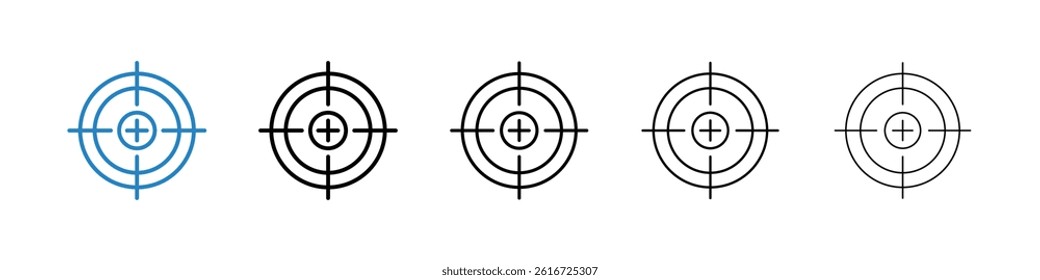 Aim icons collection vectors for web ui