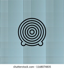 Aim outline icon, vector design element
