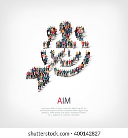 aim people  symbol