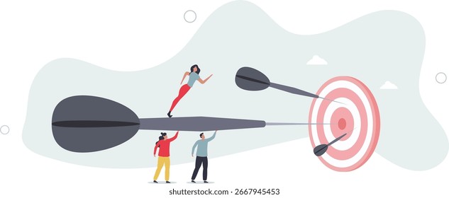 Aim to target as business teamwork effort and goal focus .human life.