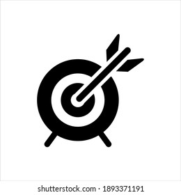 Icono de destino ilustración gráfica