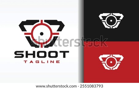 the aim target shoot logo