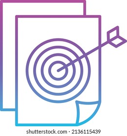 Aim vector icon. Can be used for printing, mobile and web applications.