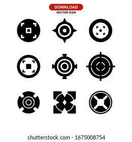 icono de orientación o logotipo símbolo de signo aislado ilustración vectorial - Colección de iconos vectoriales de estilo negro de alta calidad
