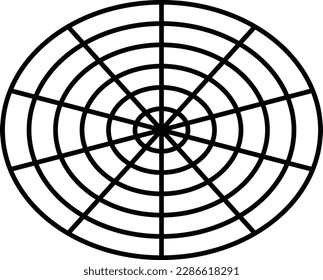 Aiming icon object black and white