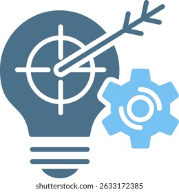 Aimless Glyph Two Colour Icon