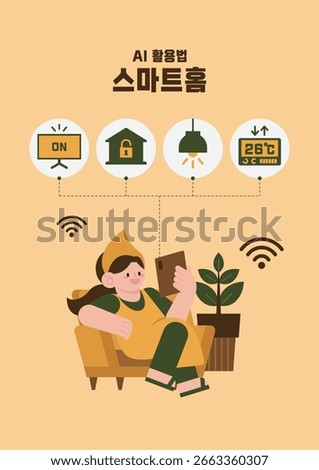 AI-Powered Smart Home Solutions for Modern Living. ‘AI Guide - Smart Home’ in Korean