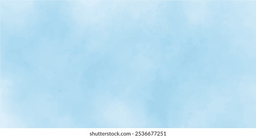 Air abstract background in cool pastel colors. Brush stroked painting.