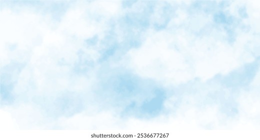 Air abstract background in cool pastel colors. Brush stroked painting.