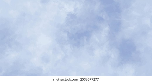 Air abstract background in cool pastel colors. Brush stroked painting.