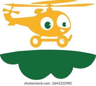 Air Ambulance Helicopter Illustration Art