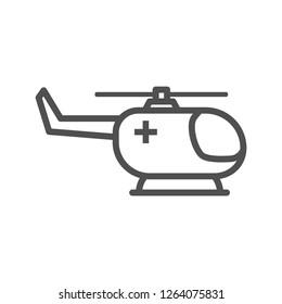 Air Ambulance Vector Icon