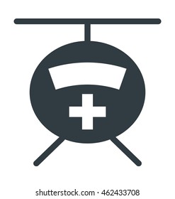 Air Ambulance Vector Icon