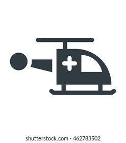 Air Ambulance Vector Icon