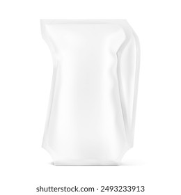Air Aseptic packaging for milk and juice-based product.  High realistic. Vector illustration isolated on white background. Ready for use in presentation, promo, advertising and more. EPS10.