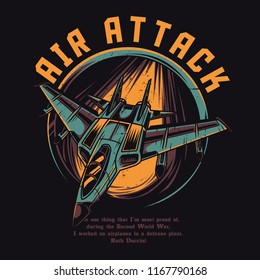 Air Attack Illustration