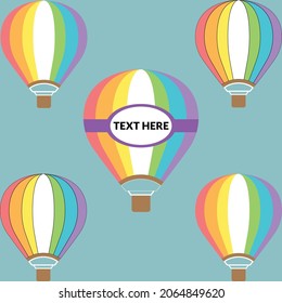 air ballon background package, sky