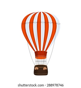 Air Balloon Background Vector Illustration EPS10
