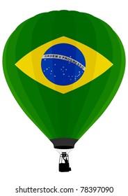Air Balloon, Brazilian Flag
