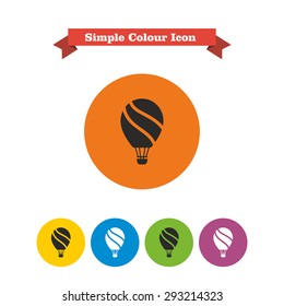 Air balloon icon