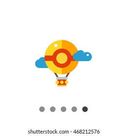 Air balloon icon