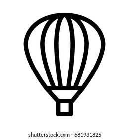 Air balloon icon