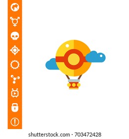 Air balloon icon
