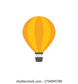 Air balloon icon design template vector isolated illustration
